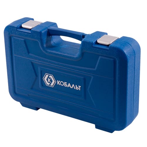 Набор головок торцевых 3/8" Кобальт, Cr-V (26 предметов) в кейсе
