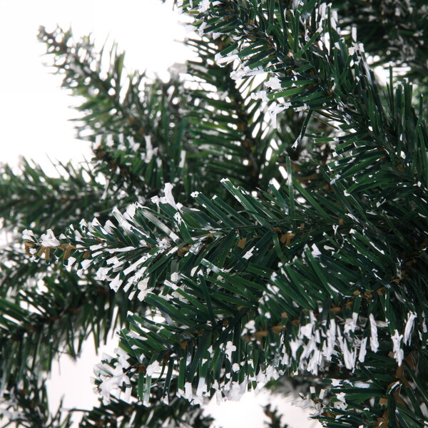 Ёлка "Рождественское чудо" 210 см, ПВХ (700 веток),  белый иней