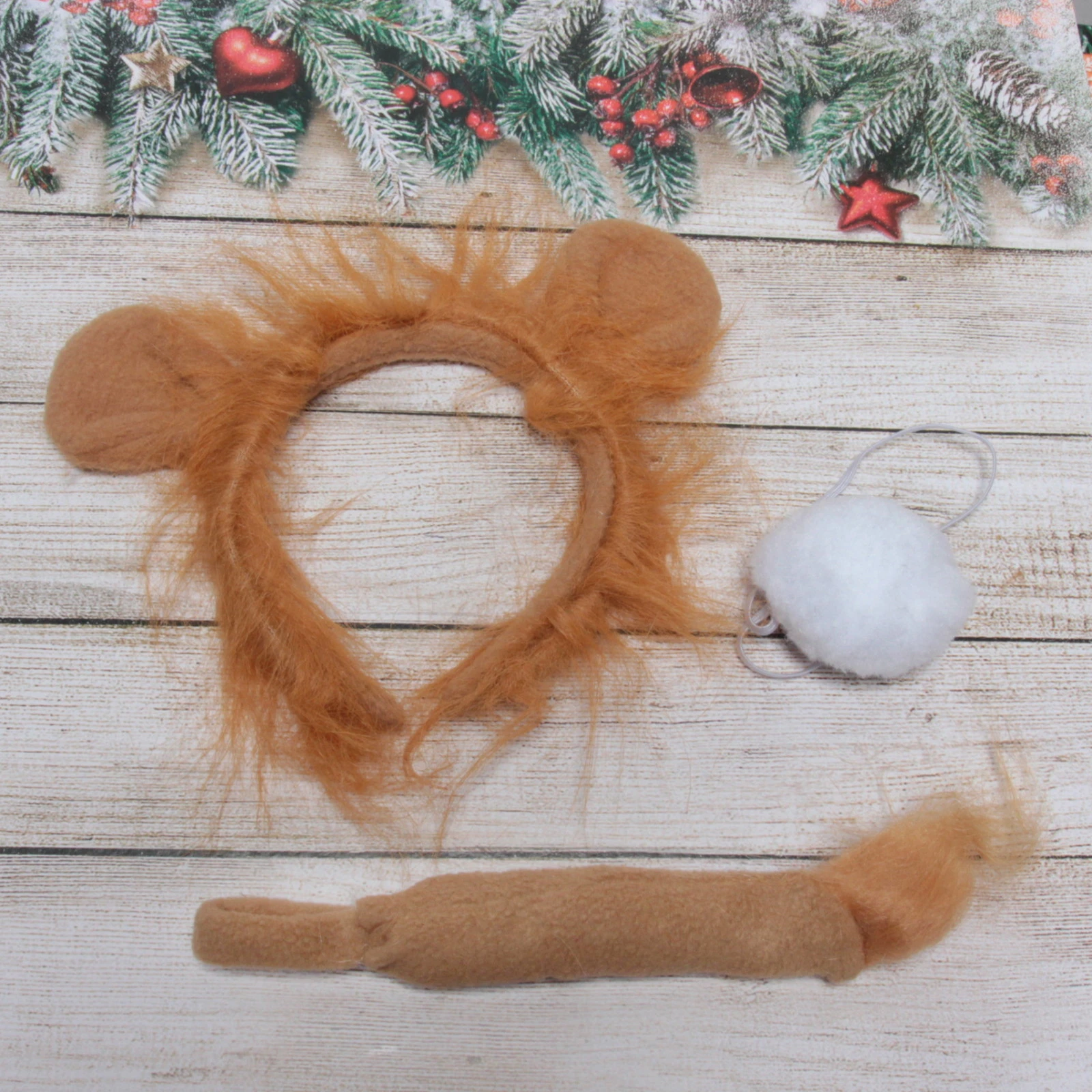 Карнавальный набор (ободок, хвост) "Львенок"