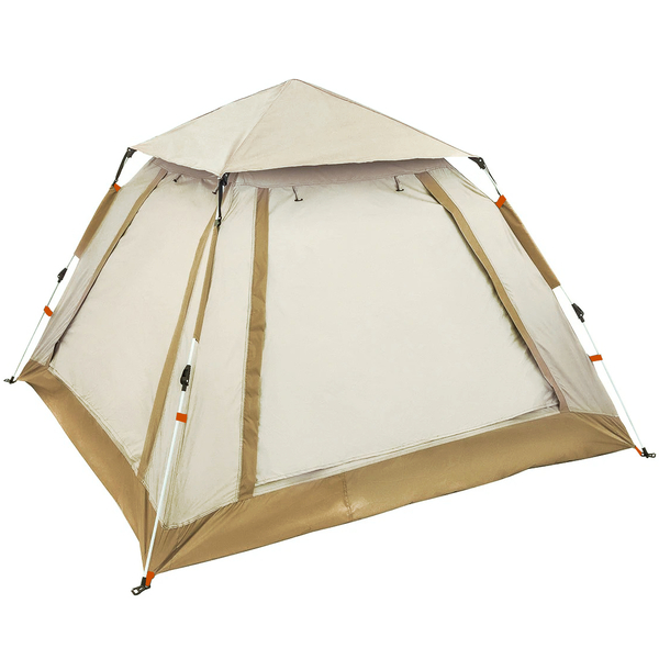 Палатка туристическая Печора-3 зонтичного типа, 240*240*155 см бежевая