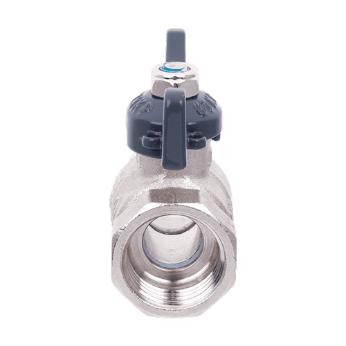 Кран шаровой вн-нар 3/4" B бабочка AQUALINK 01159