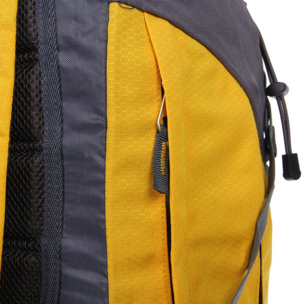Рюкзак туристический 65л цвет желтый FR-4