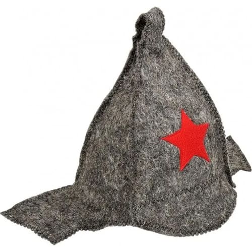 Шапка для бани Буденовка войлок, 42002, 1/20