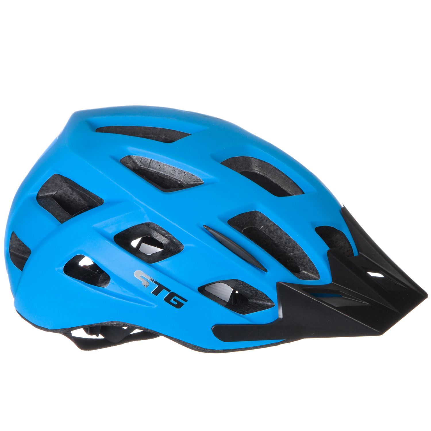 Шлем STG , модель MV29-A, размер L(58-61)cm  синий, с фикс застежкой