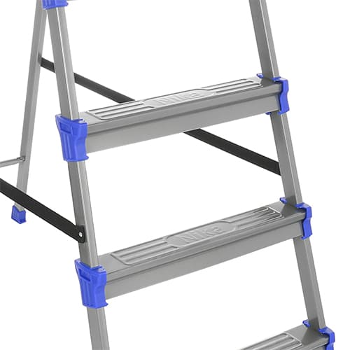 Стремянка метал. 7 ступ. высота до платформы 151см, широкие металл. , НИКА, Россия, 1/1