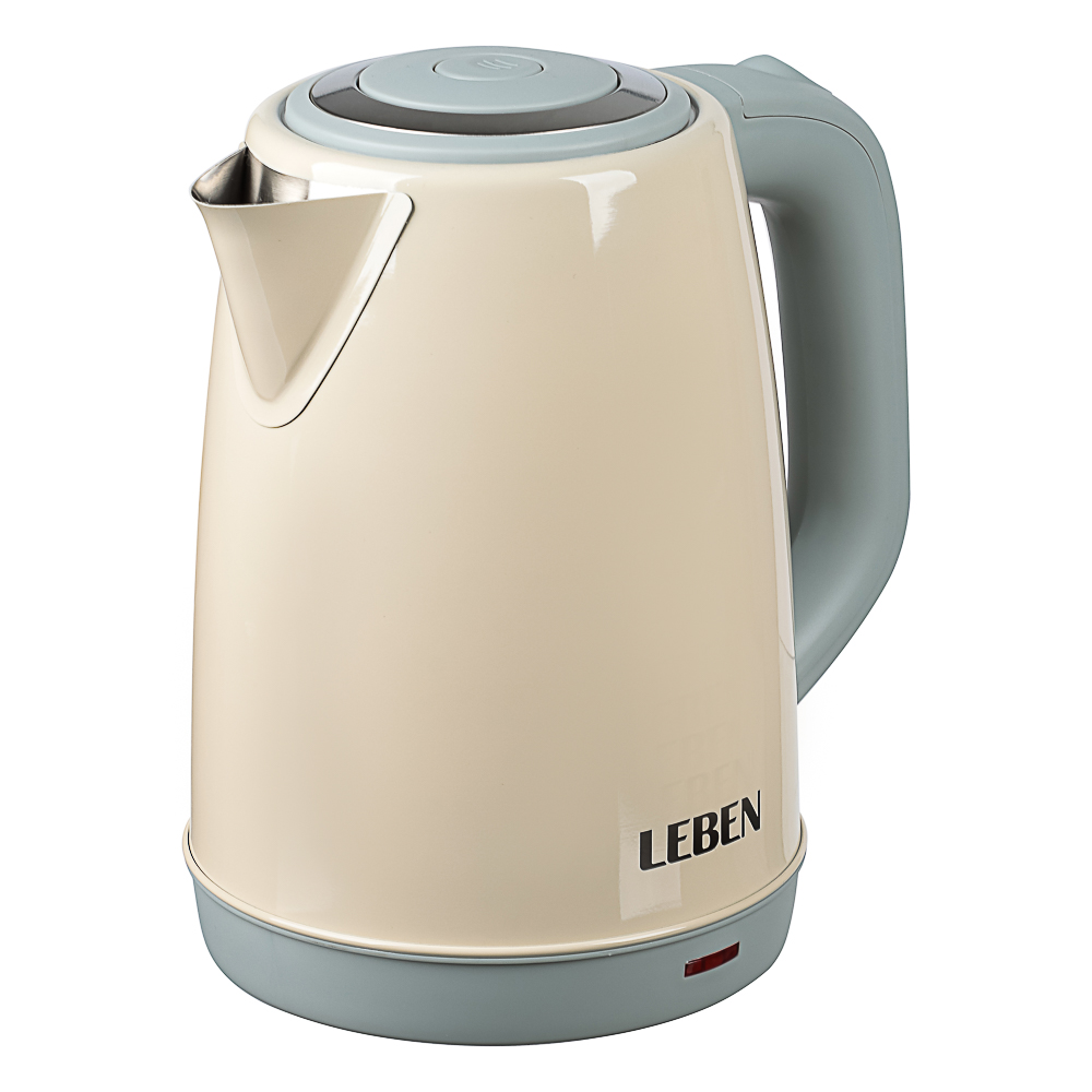 LEBEN Чайник электрический 1,7л нерж сталь, 136