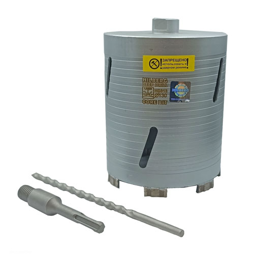 Коронка алмазная по бетону 130*150 мм Laser Deep Drill