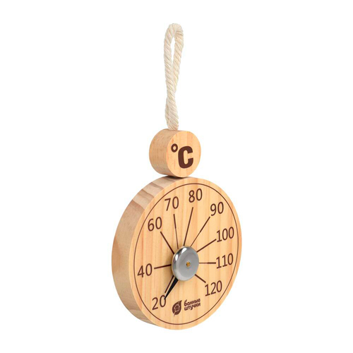 Термометр подвесной 10х19х2.5 см для бани и сауны "Банные штучки"