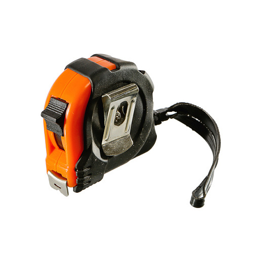 Рулетка 6,1х25 мм мини 2х11.5 мм обрезиненный корпус STURM 2010-12-2-12