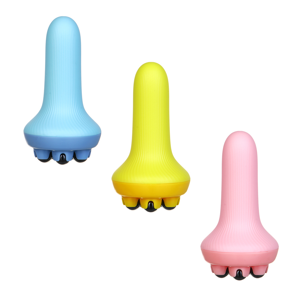 SILAPRO Массажер антицеллюлитный, 14х7.5х7.5см, ABS, магнит, 3 цвета