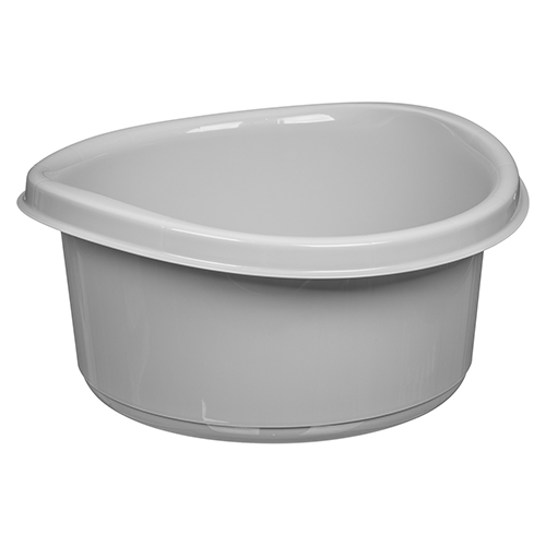 Таз универсальный 8 л Homver Etna 221221735/03, круглый, серый