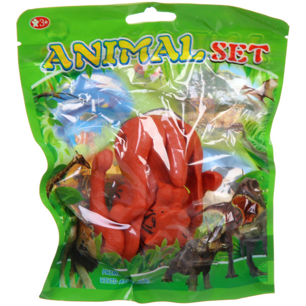 Игрушка-трансформер "Джунгли", 7,5*14*6,5 см, пакет, в ассортименте