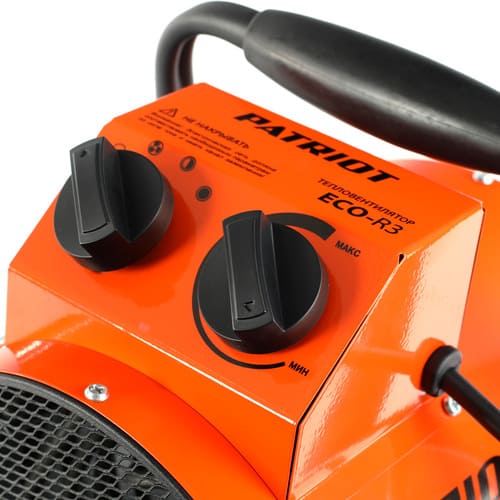 Тепловентилятор электрический PATRIOT ECO-R 3, 220 В