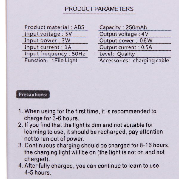 Светильник настольный "Marmalade-Олененок" LED 28,5*9,2*6,8см USB 5v 3w, Белый