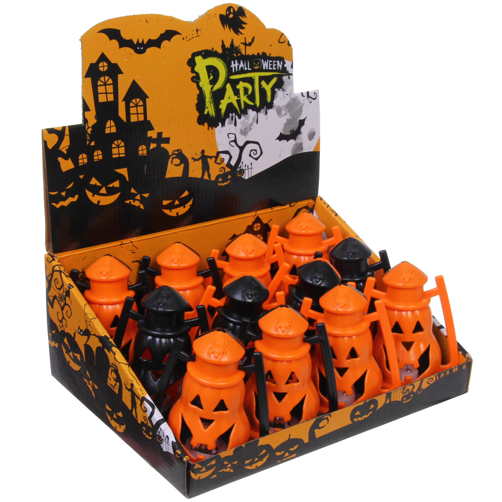 Сувенир с подсветкой "Helloween - Ужасная вечеринка" 11*6.5 см