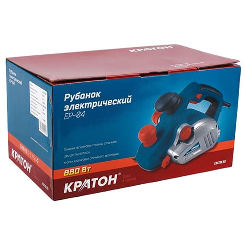 Рубанок Кратон электрический EP-04