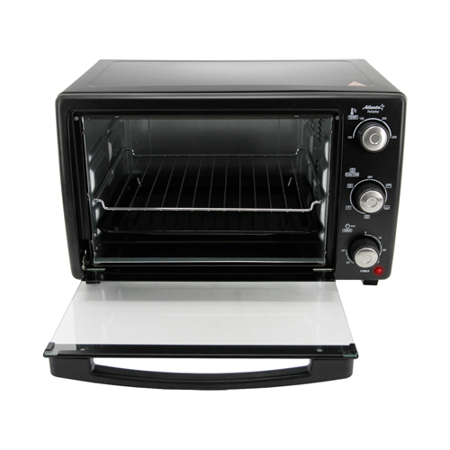 Печь электрическая Atlanta 30 л, 1500-1650 Вт, с конвекцией, черный