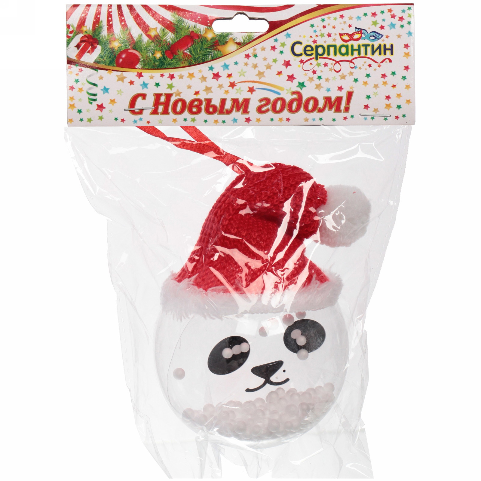 Ёлочное украшение "Мороз" 8 см