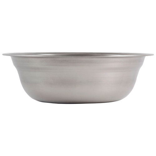 яяяМиска 0,5л Bowl-15, с расширенными краями, из нерж стали, зеркальная полировка, диа 15 см (1/50)