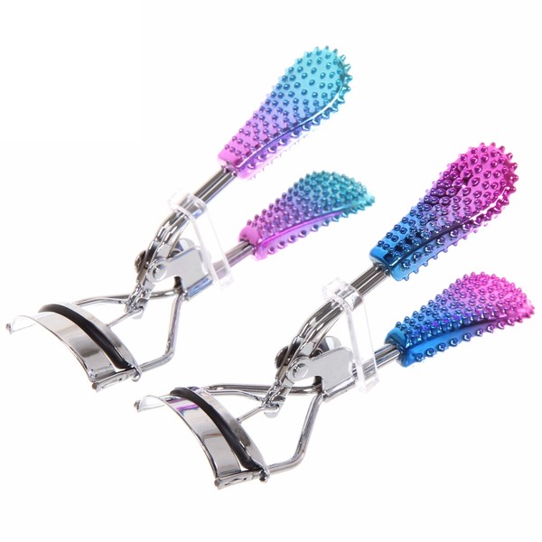 Щипцы для завивки ресниц "Ультрамарин - Хамелион", цвет микс, 11см