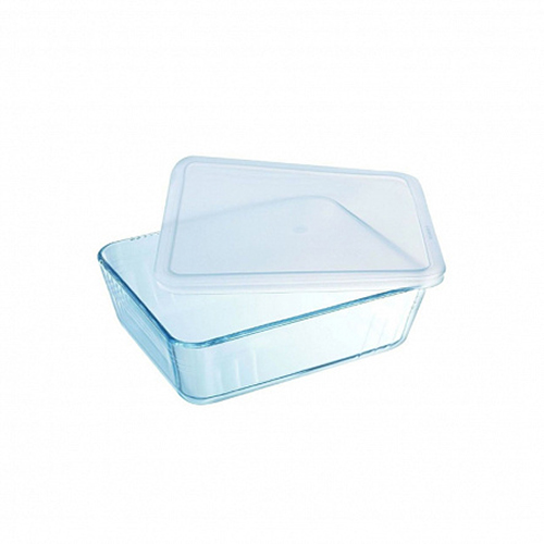 Блюдо прямоугольное с крышкой 1.5 л Cook Freez Pyrex 242P000, 22x17x6 см