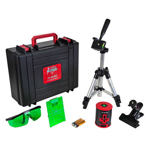 Нивелир лазерный ЛН 2К-ЗЕЛ ELITECH