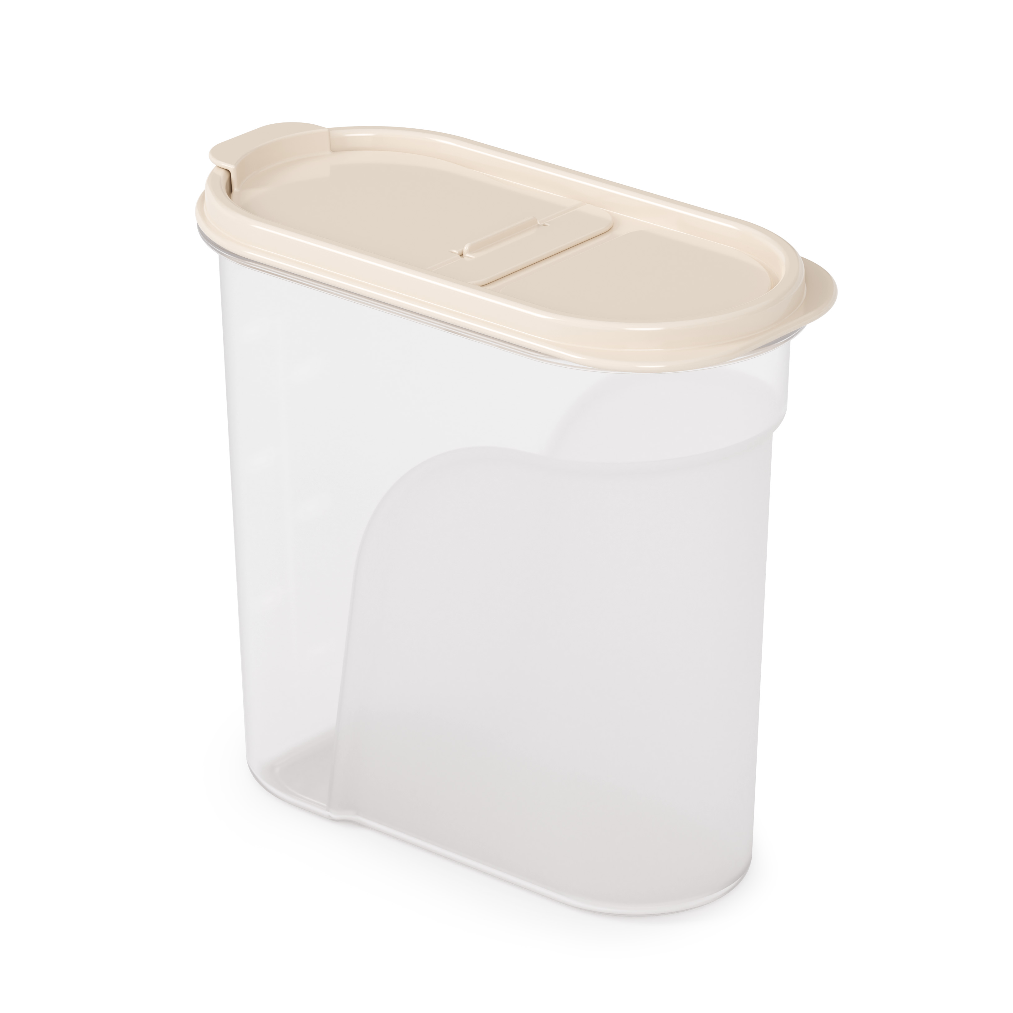 Емкость для сыпучих продуктов 1,75л мерная (бежевый) 