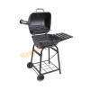 Гриль "бочка" стационарный Grill-Master 48 с термометром и полкой GOGARDEN черный