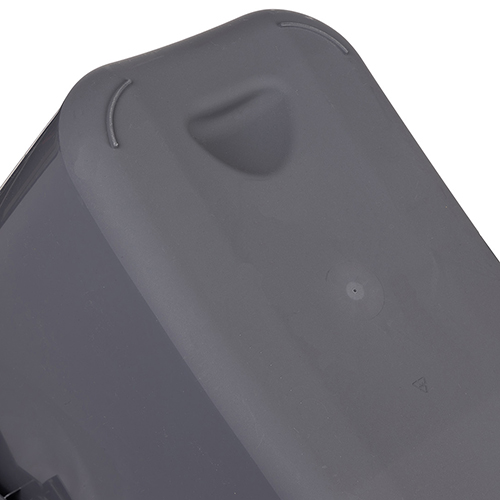 Ведро 13 л Homver Grenada 221225735/01, прямоугольное, серое