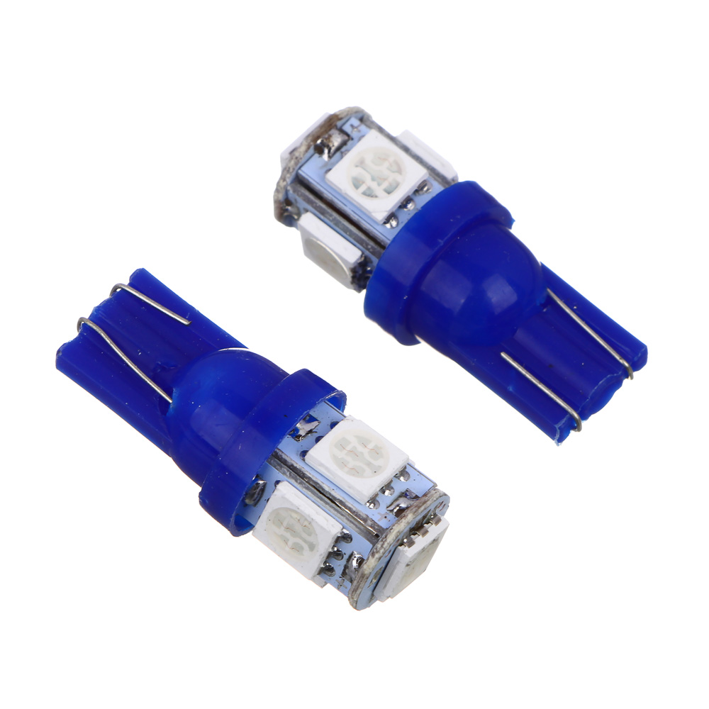 NG Лампа светодиодная T10, 1,5W (5SMD-5050),12В,синий, 2 шт., блистер NG Лампа светодиодная T10, 1,5W (5SMD-5050),12В,синий, 2 шт., блистер