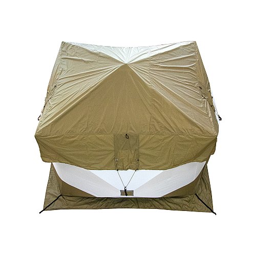 Накидка для зимней палатки PF-TW-39 СЛЕДОПЫТ "Premium Long", 2,35х2,0 м, цв. олива