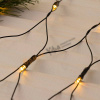 Гирлянда "Сеть" 1,6х1,6м, IP20, темная нить,144 LED, 8 режимов,220В,свечение теплое белое