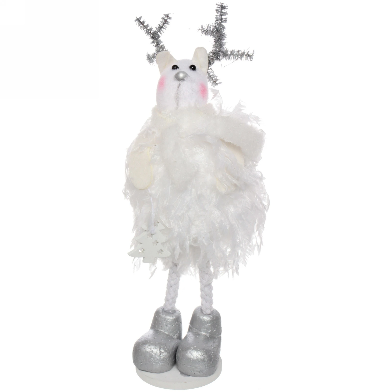 Фигурка новогодняя "Новогоднее волшебство" 20 см, белый