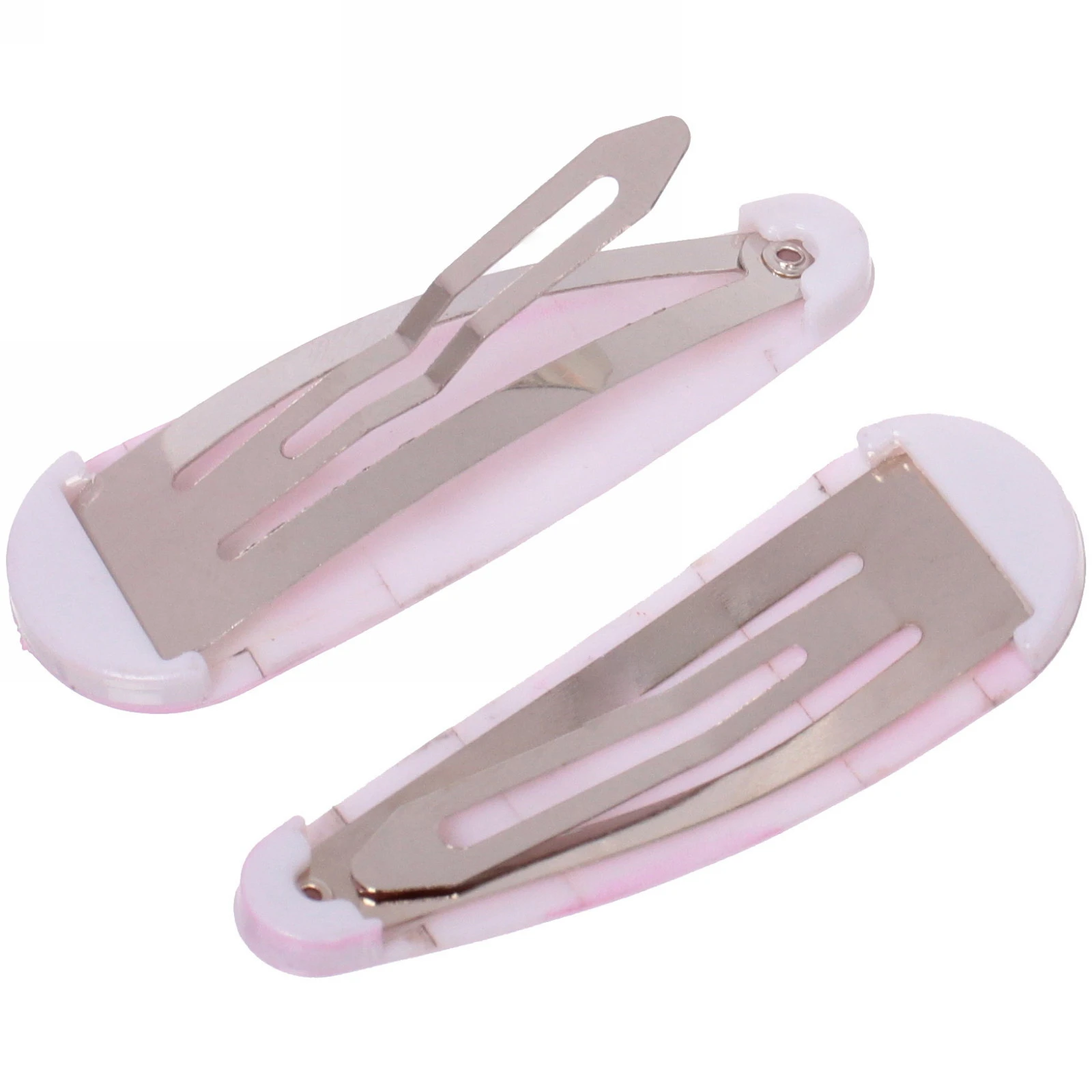 Зажимы для волос детские 2шт "Happy smile", бабочки, микс 6 цветов, 5,5*1,5см