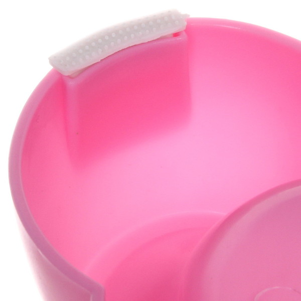 Миска пластиковая "Мр. Руперт", цвет розовый, 16,5*3,8см /300мл