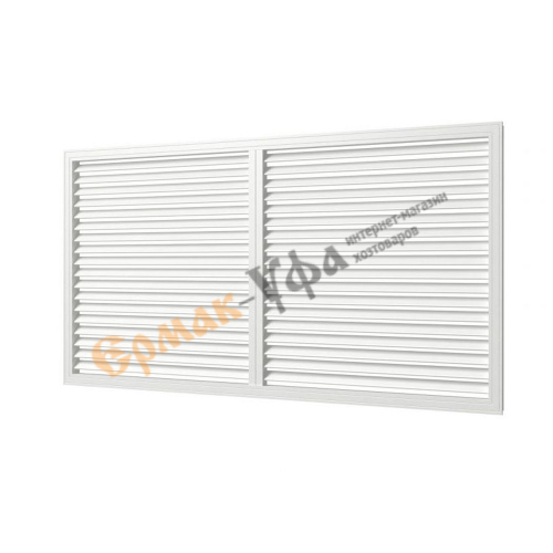 Решетка радиаторная 600х1200мм бел, 5/5