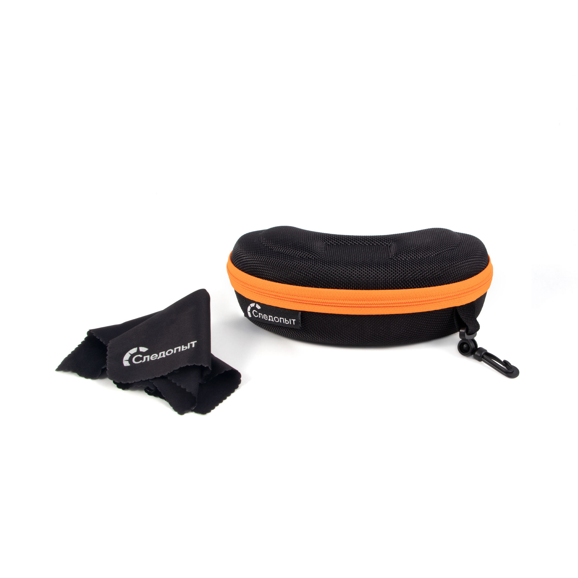 Очки поляризационные плавающие СЛЕДОПЫТ Spots в футляре, линзы grey with ice blue revo/100/