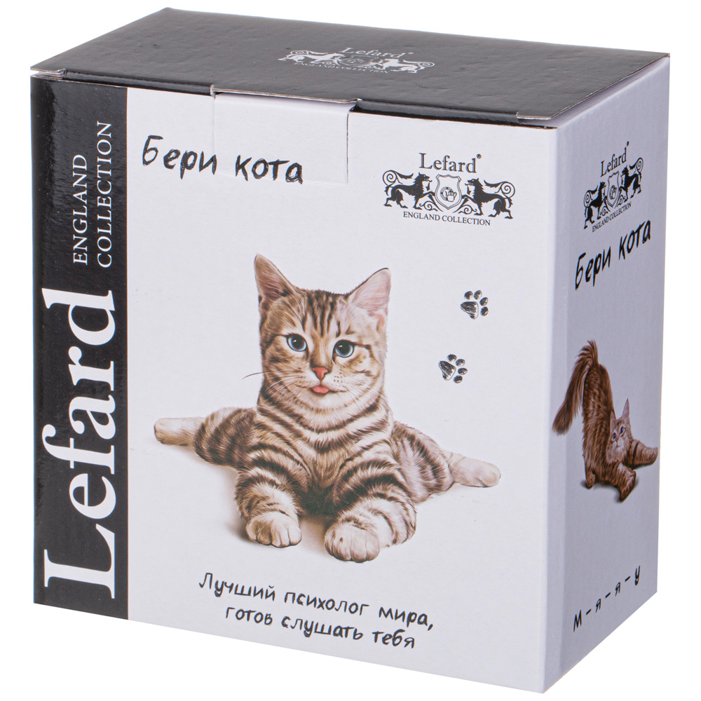 САЛАТНИК-ТАРЕЛКА СУПОВАЯ LEFARD, БЕРИ КОТА, 750 МЛ 15, 5*6, 5 СМ, КОР=36ШТ.