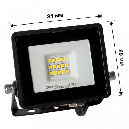 Светодиодный (LED) прожектор FL SMD Pro 20W/6500K/IP65 (SBL-EFL-20-65)