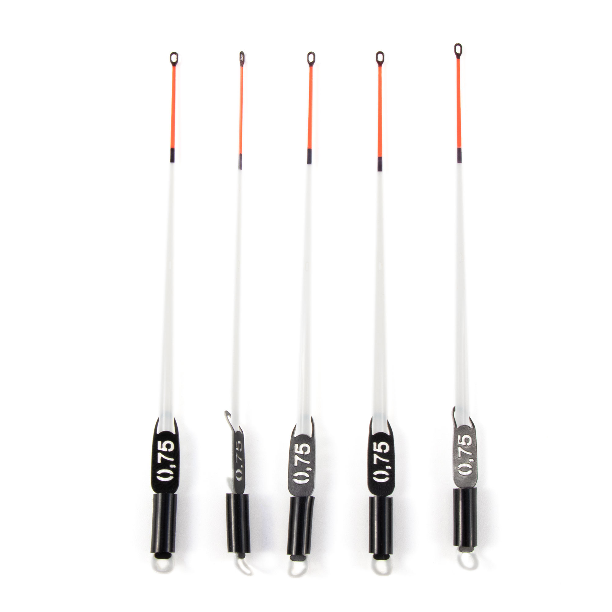 Сторожок лавсановый "Яман" STYLE RIB SLIM, 100 мм, 0,75 г, с коннектором для шестика 0,8-2 мм (уп. 5