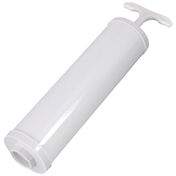 Насос ручной для вакуумных пакетов. Общая длина 24см, диаметр 5,5см. 