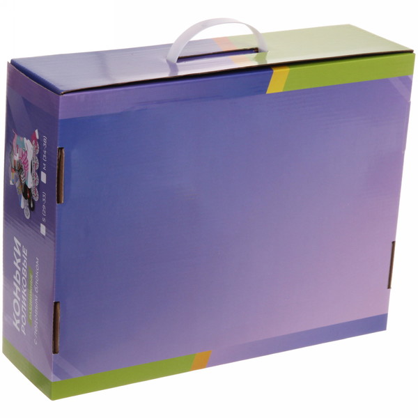 Коньки раздвижные, роликовые с ледовым блоком Sportage Flash R214 (pазмер 29-33)