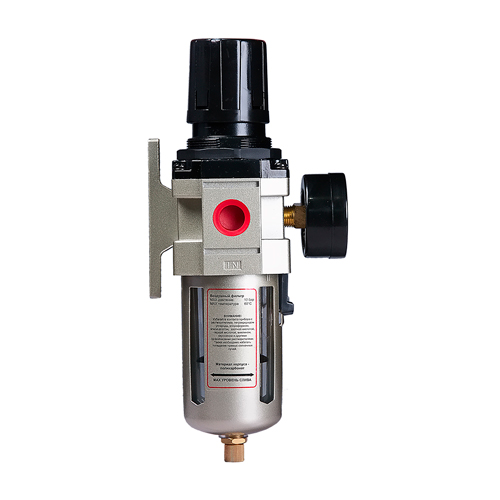 Блок подготовки воздуха FRL 3000 1/2", 10 бар, фильтр 5 мкм, 150 мл, Fubag