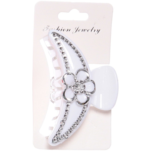 Заколка-краб для волос на блистере "Emily Collection - Lili", микс 6 цветов, 7,5см 