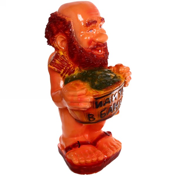 Фигура из гипса "Банщик" 50см
