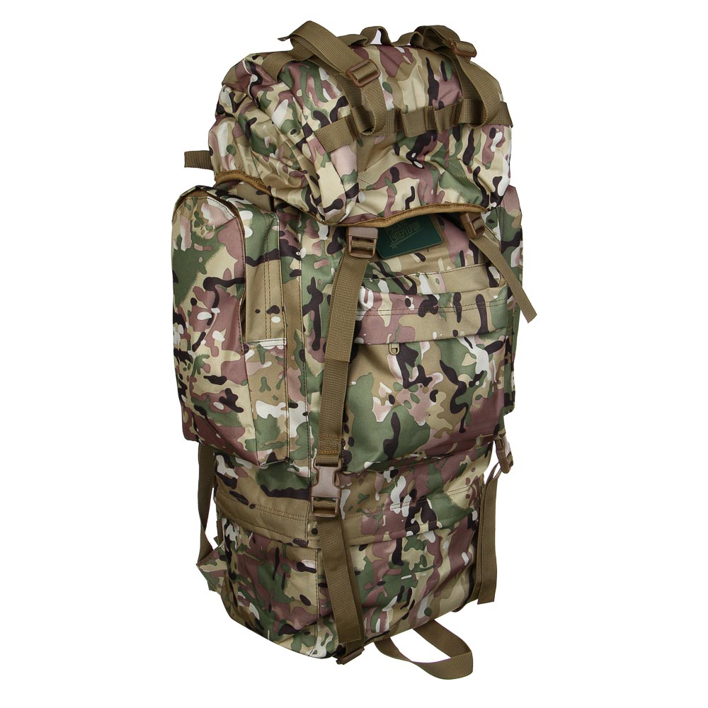 РУССО ТУРИСТО Рюкзак Воин 65л, 75x40x19см, полиэстер