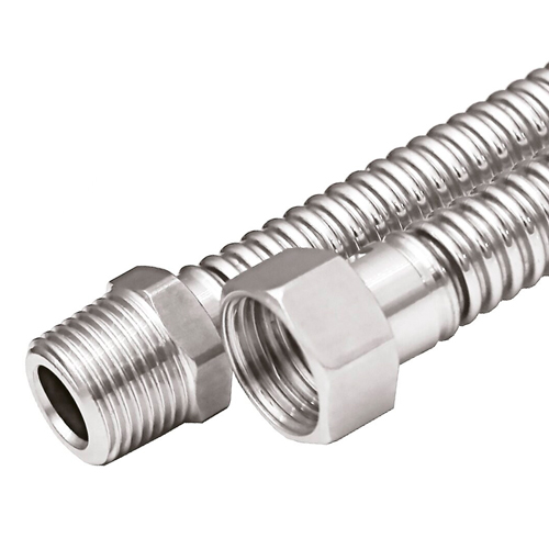 Подводка для газа сильфонная 1/2" вн-нар 400 см AQUALINK 07030