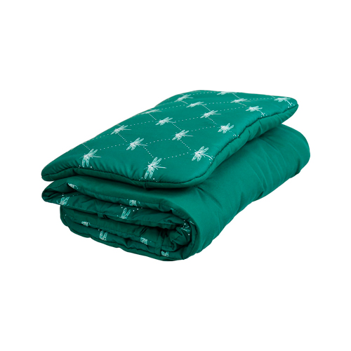 Кресло-шезлонг складное (матрасик+подушка) HHK6, темно-зеленый (сетка)