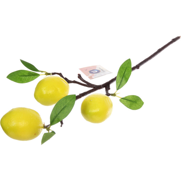 Муляж "Ветка лимонов" 40см