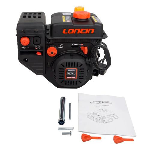 Двигатель LONCIN LC170FD(S) (A 35 type), 19, 7,0 л.с, зимняя серия, ручной и электростартер